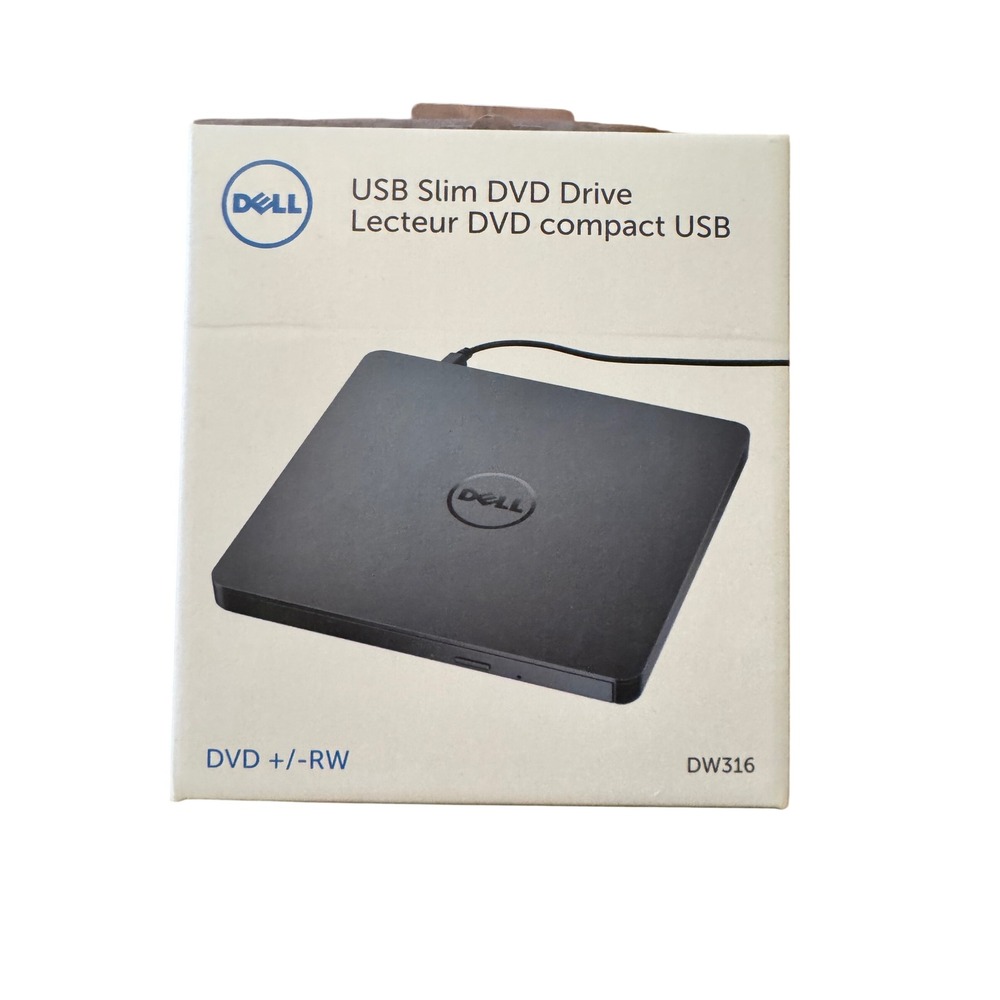 Dell‎ USB Slim DVD Drive DW316 External Optical Drive CD DVD Writer